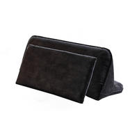 RÜCKENKISSEN WIOLO Anthrazit Velvet - Anthrazit, Textil (80/46cm) - KAWOLA