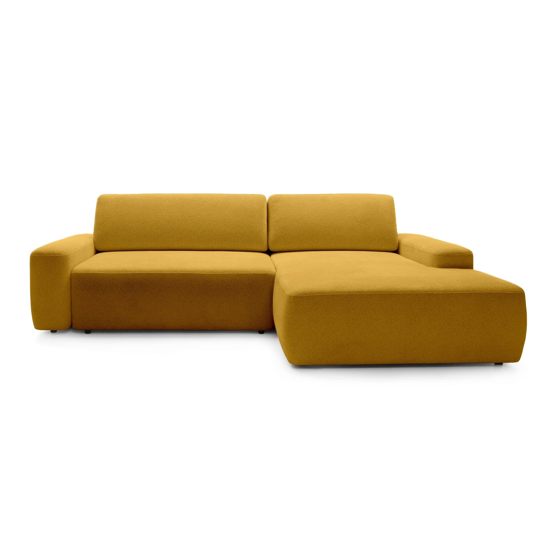 Pillovely Ecksofa Honigeiche 264x82x162 cm