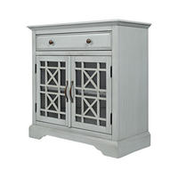 SIDEBOARD AVOLA Grau 82x38x82 cm - Grau, Holz (82/82/38cm) - FURNLUX