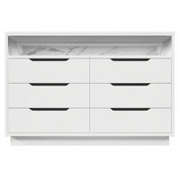 ANRICHTE Weiß 120/40/85 cm - Weiß, Holz (120/85/40cm) - PANGIVO