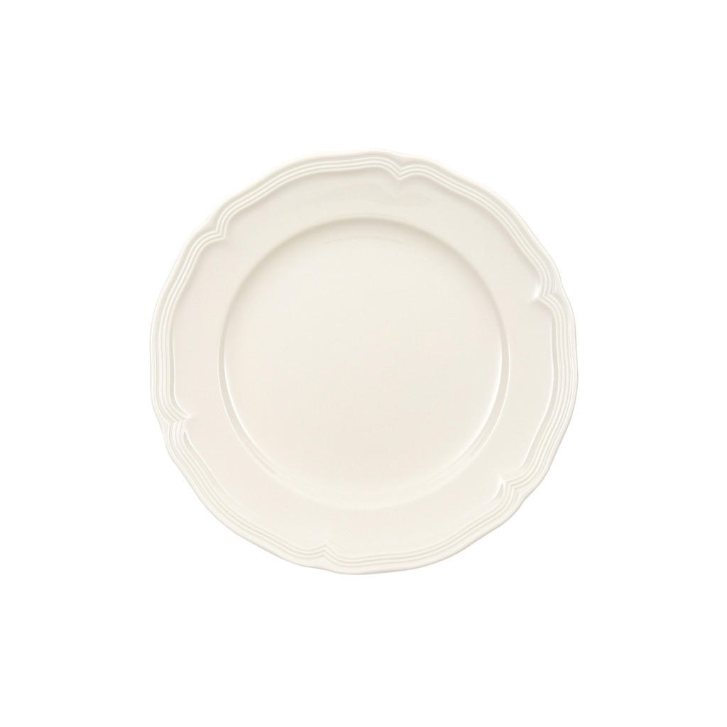 FRÜHSTÜCKSTELLER Manoir weiß ø 20,7 cm - Weiß, Keramik (20.7cm) - Villeroy & Boch