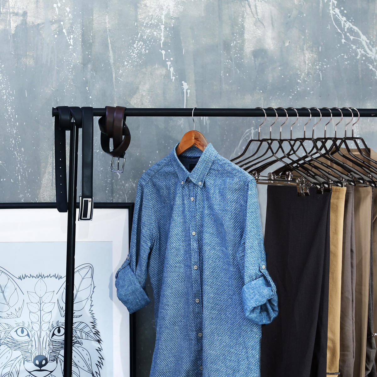 10XSVORKY - čierna, kov/plast (22.5/3/42cm) - Relaxdays