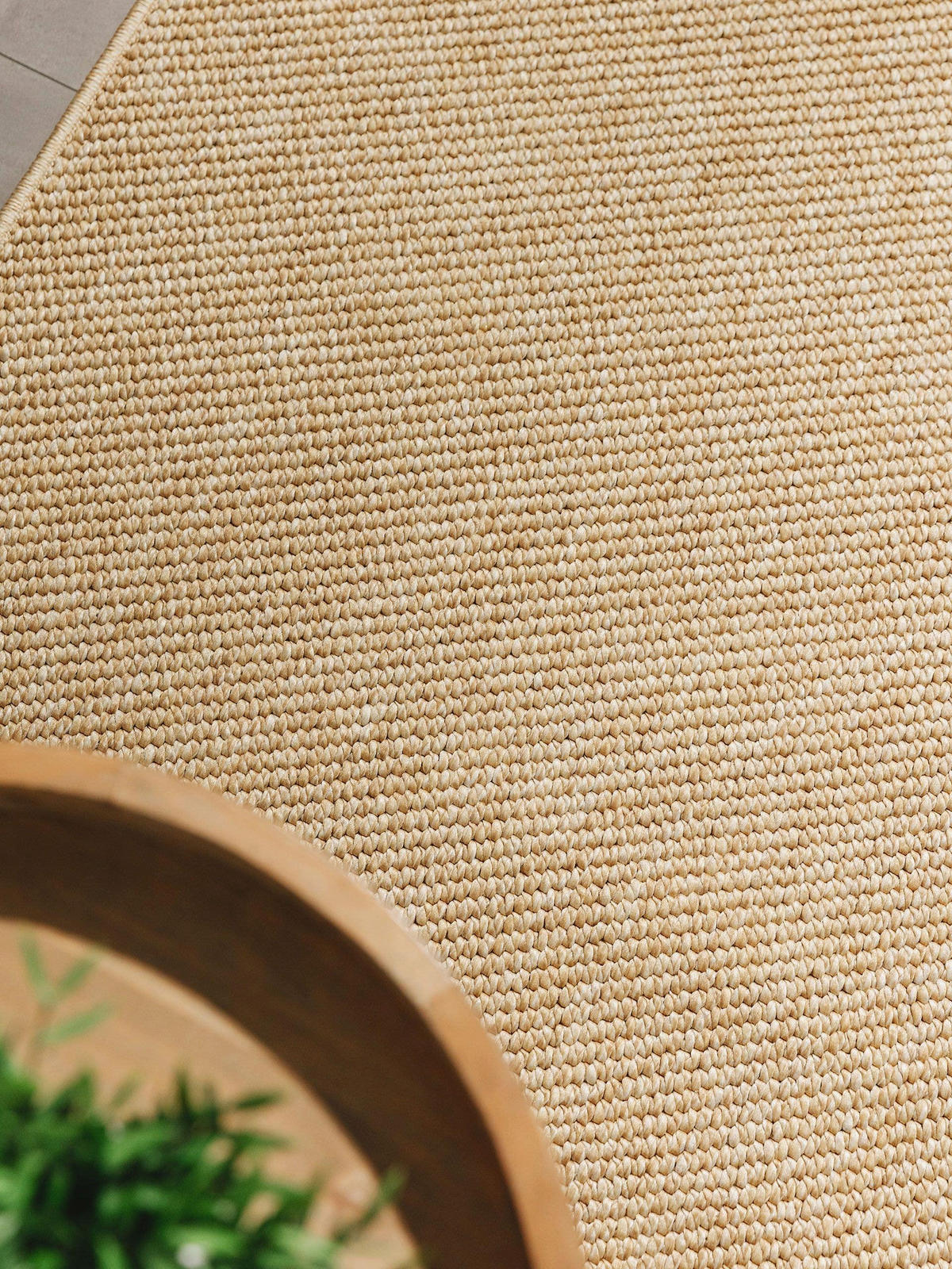 OUTDOORLÄUFER Iowa Beige 80x300 cm - Beige, Kunststoff (80/300cm) - benuta