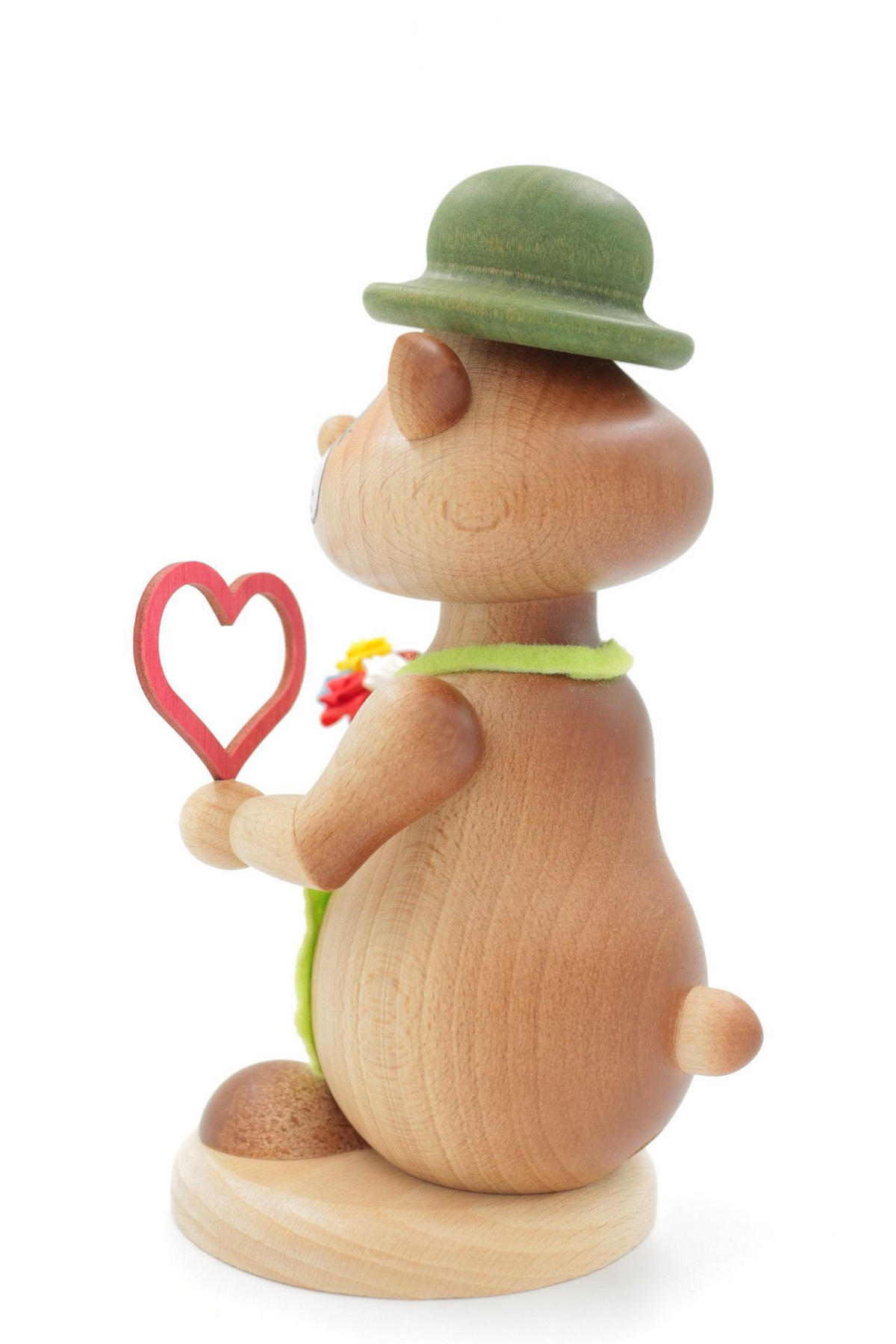RAUCHFIGUR Hamster Romantiker 18 cm - Multicolor, Holz (12/18/0.1cm)