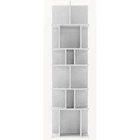 STANDREGAL Bemmi Weiß 180 × 50 cm - Weiß, Holzwerkstoff (50/180/30cm) - Selsey