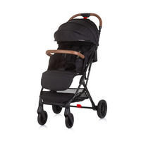 BUGGY Fantasy klappbar schwarz 5-Punkt-Gurt Fußabdeckung Hinterradbremse - Schwarz, Metall (80/89/110cm) - Chipolino
