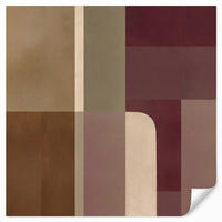 TAPETE - Unis - Abstrakt - Bordeaux - Linien - 280x260 cm - Multicolor, Papier (280/260cm) - OnlyWow