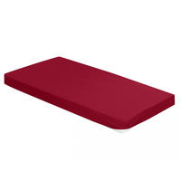 SPANNBETTTUCH JUPITER 0008 - Rot, Textil (190/200cm) - Irisette
