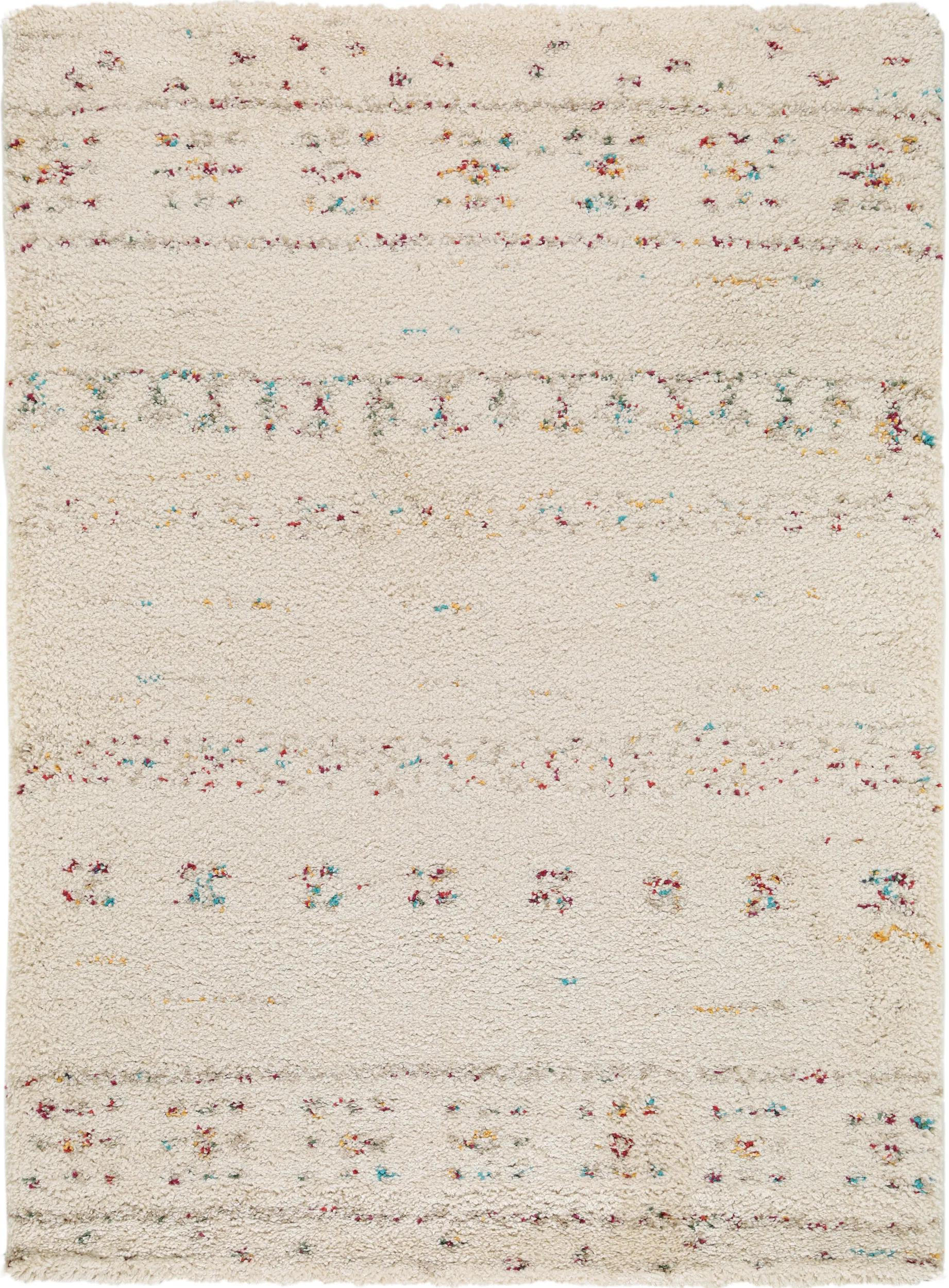 benuta Hochflorteppich Beige 120x170 cm