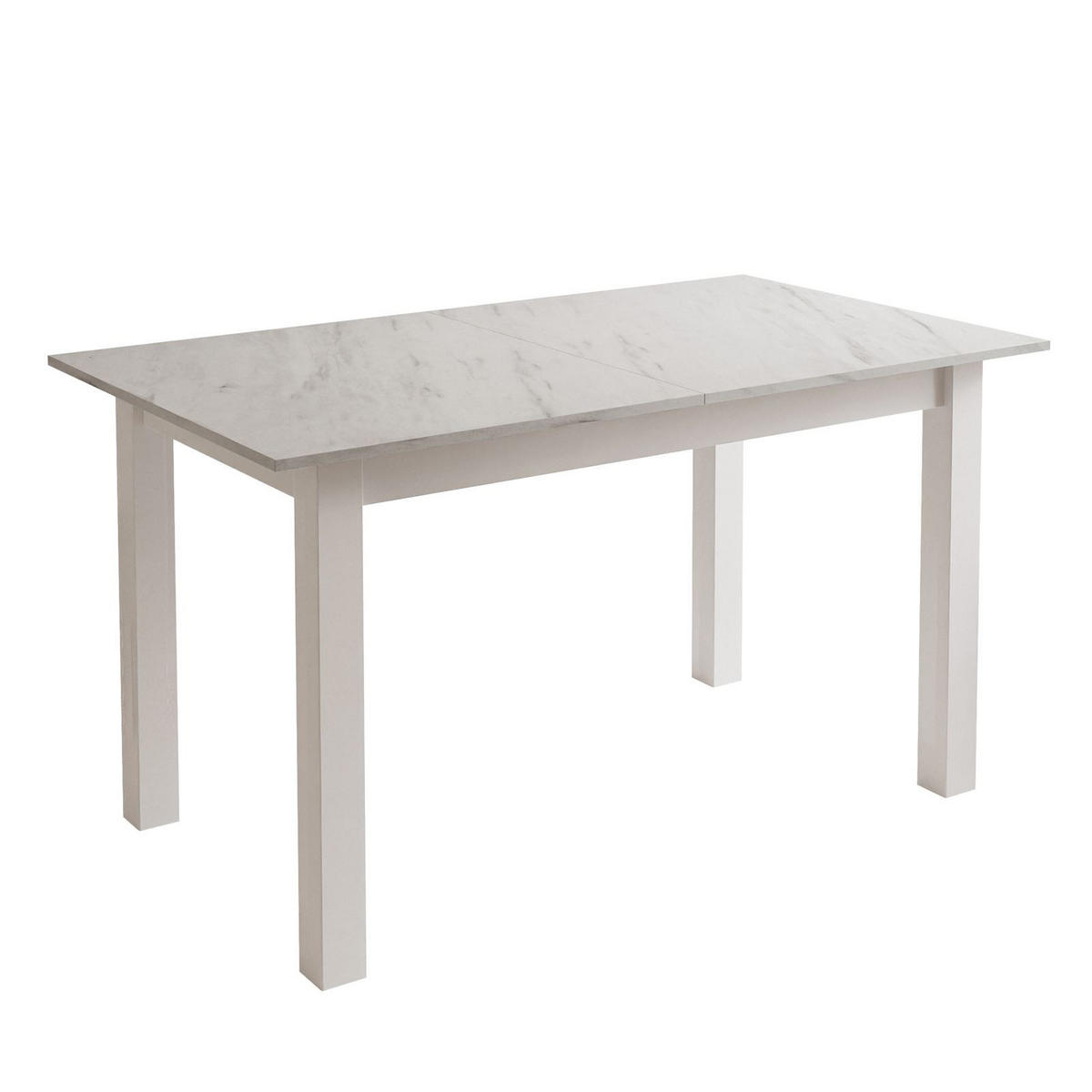 ESSTISCH ARTON 140-195 cm für 6-8 Personen - Multicolor/Weiß, Holzwerkstoff/Metall (140/80/77cm) - Lookway