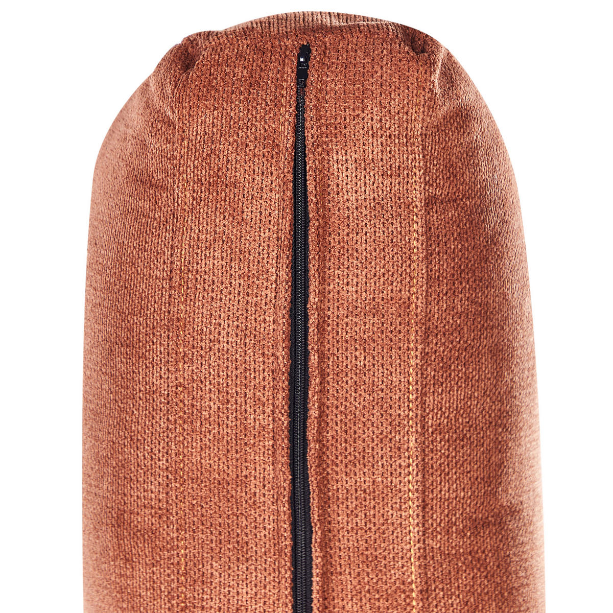 POHOVKA 3-místná Žinylková látka Zlatohnědá Vinterbro - zlatá, textil (220/86/84cm) - Beliani