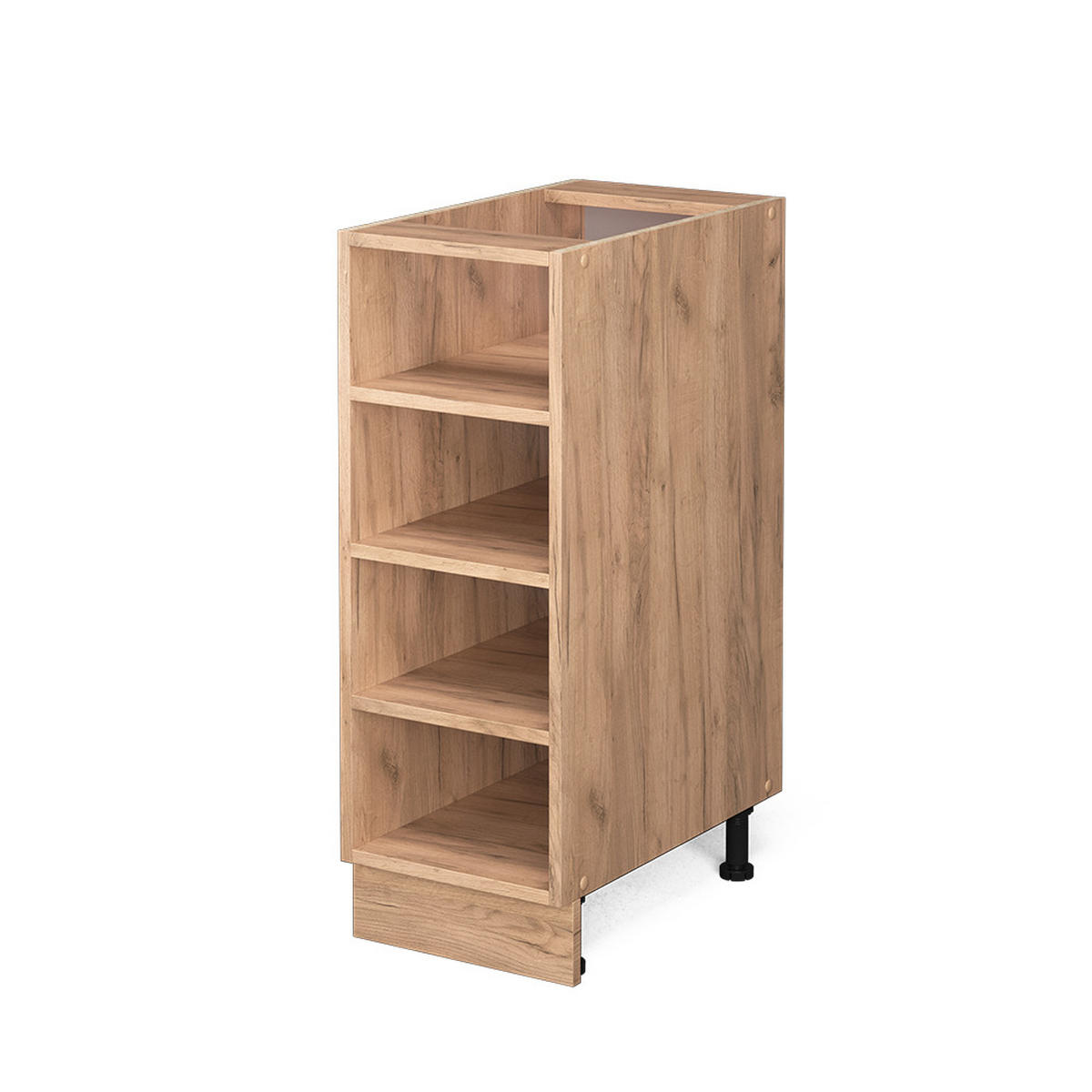 KÜCHENREGAL Fame-Line Goldkraft Eiche 30 cm ohne AP - Eiche Wotan, Holzwerkstoff (30/82/50cm) - Vicco