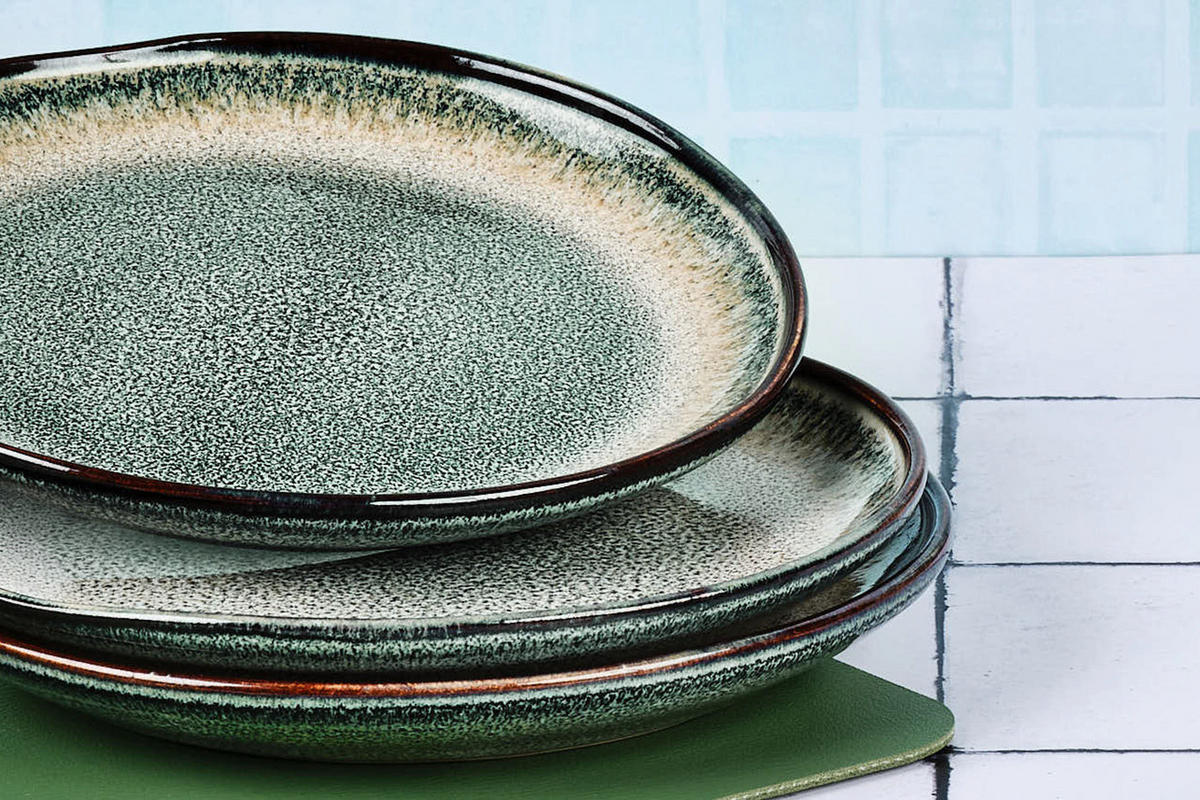 TELLER Genesis Ø16,5cm - 6er-Set - Erde - Grau, Keramik (16.5cm) - Björn