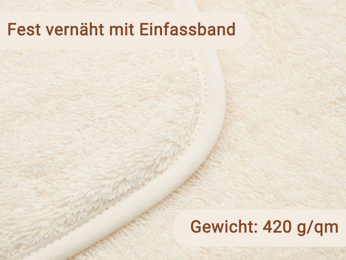 HANDTÜCHER, 100x100 cm, 100% Baumwolle, natur - Beige, Textil (100/100cm) - Zollner