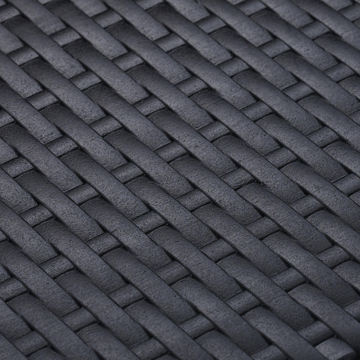 BIERBANK-SET - Schwarz, Kunststoff/Metall (100/42/25cm) - Relaxdays