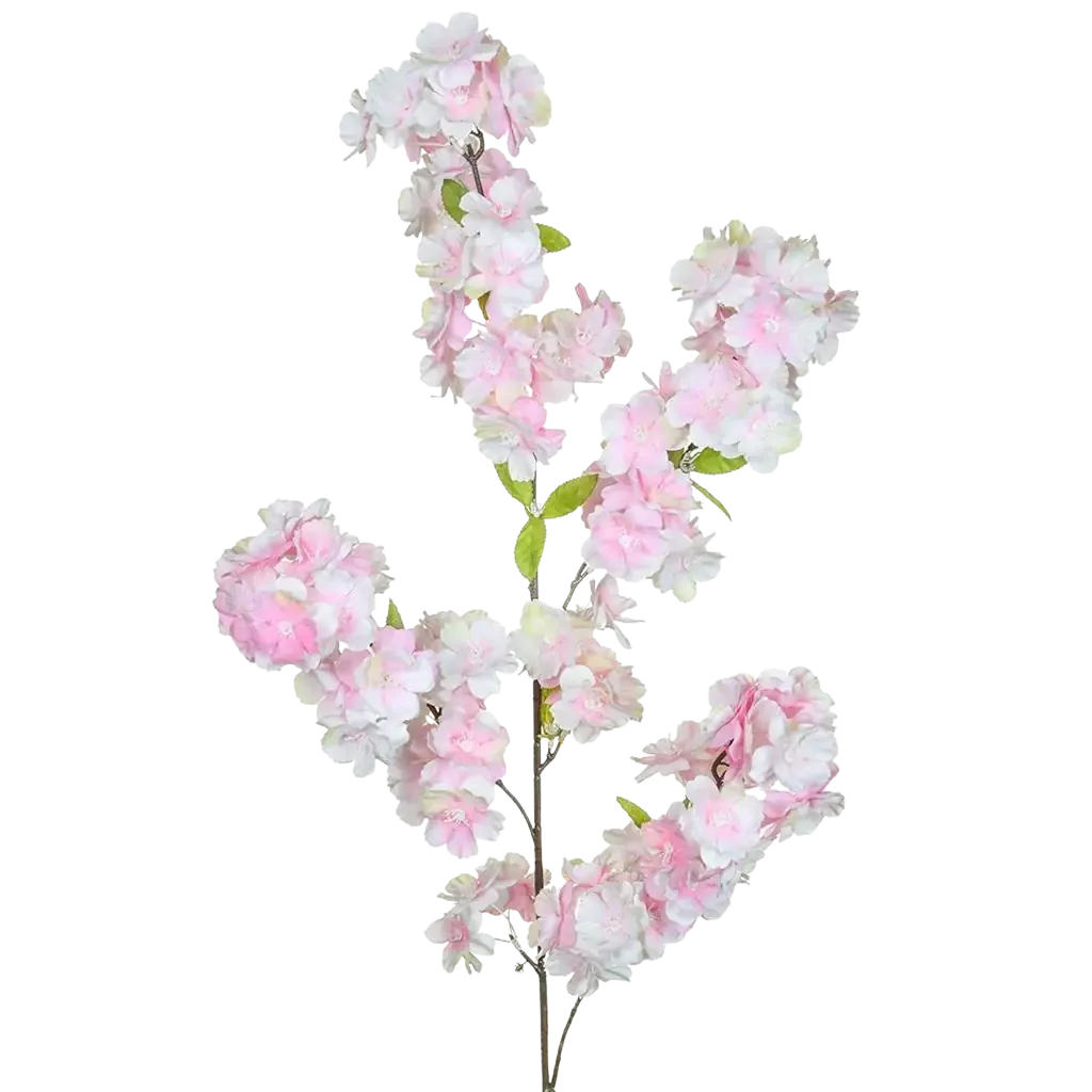 KUNSTPFLANZE Künstlicher Kirschblütenzweig - Richard 100 cm - Pink, Kunststoff (100cm) - aplanta