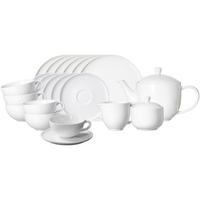 TEESERVICE Skagen weiß 21er Set - Weiß, Keramik (2/2/2cm) - Ritzenhoff Breker