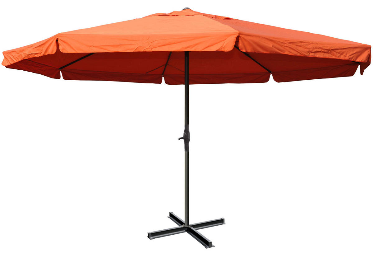 SONNENSCHIRM PRO Orange - Orange, Textil (500/500cm) - MCW