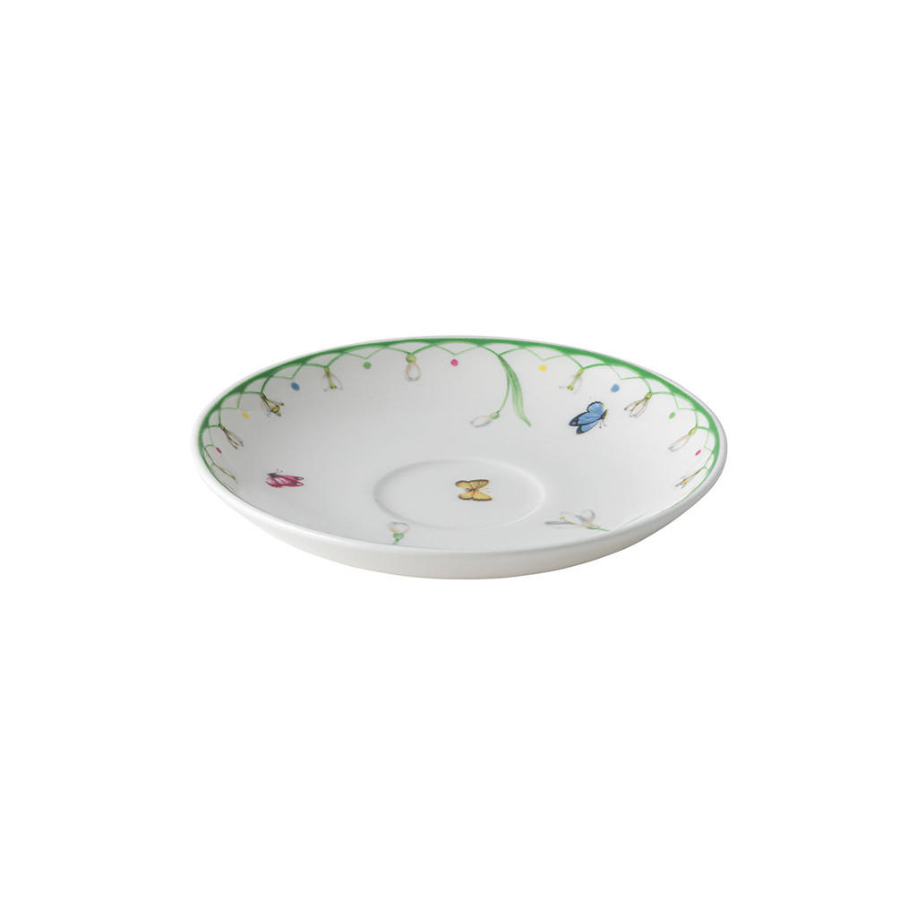 MOKKA- / ESPRESSOUNTERTASSE Colourful Spring bunt ø 11,7 cm - Multicolor, Keramik (11.7cm) - Villeroy & Boch