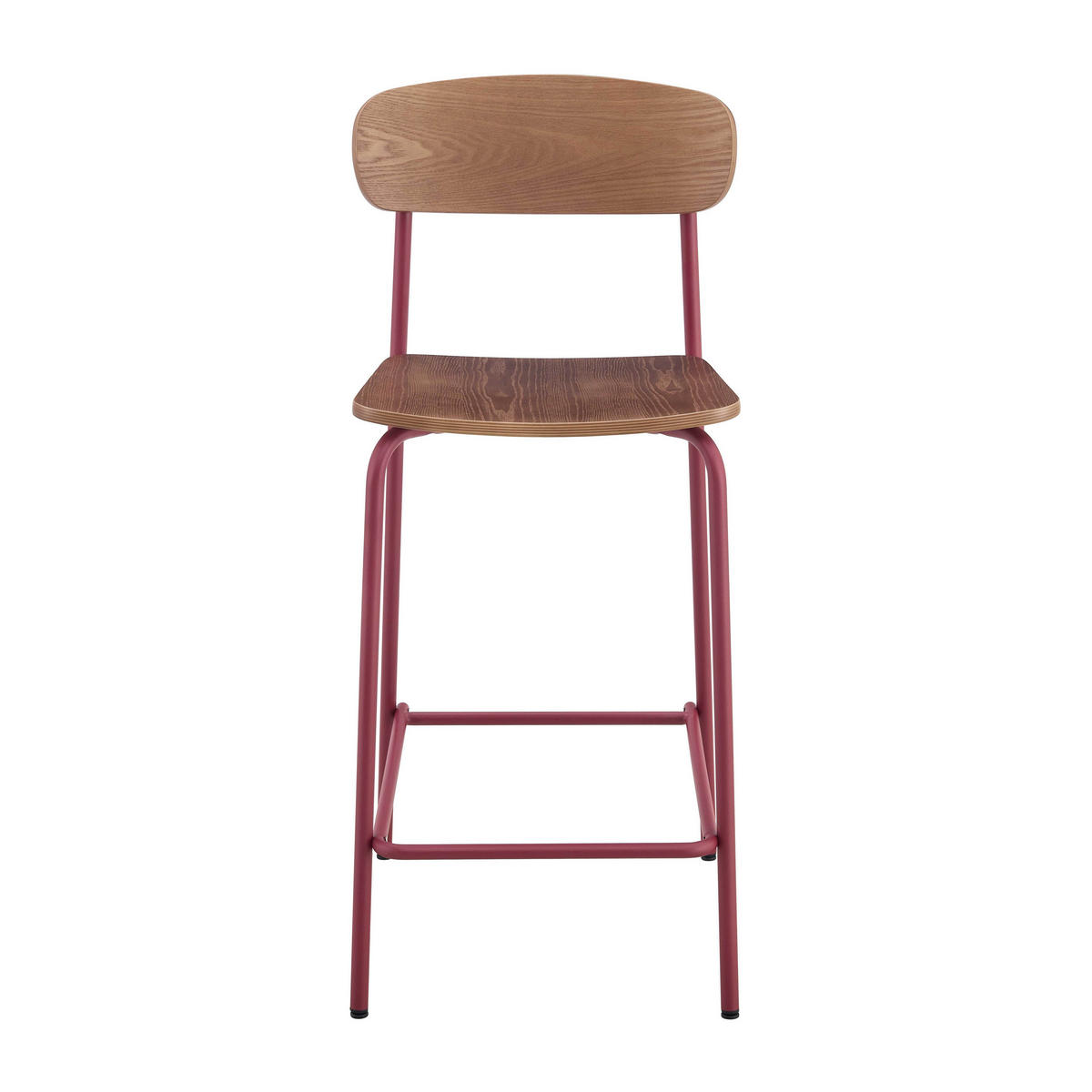 BARSTUHL 2-tlg., Lila - Lila, Metall (42/96/50cm) - Oviala