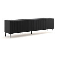 TV STOLÍK Philaé Čierna - čierna, kompozitné drevo (200/56/42cm) - Petits-meubles