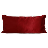KISSENBEZUG Glanz Satin karmin-rot 40/80 cm - Rot, Textil (40/80cm) - beties Heimtextil