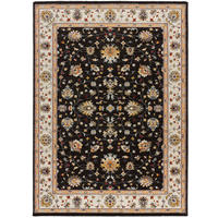 VINTAGE-TEPPICHE Anthrazit Classic 80/150 cm - Anthrazit/Creme, Naturmaterialien/Textil (80/150cm) - Atticgo