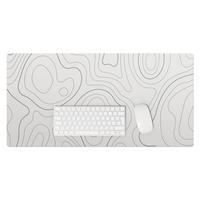 SCHREIBTISCHUNTERLAGE 90x45 cm Weiß - Weiß, Kunststoff (90/45/1.6cm) - Wallfluent