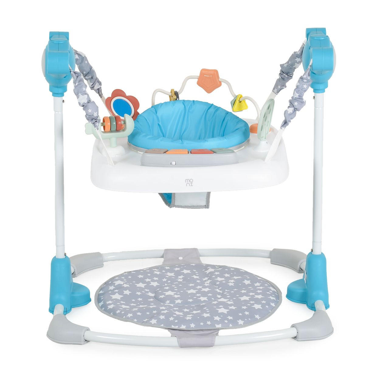 HOPSER Hop blau höhenverstellbar 360 drehbarer Sitz Spielcenter - Blau, Kunststoff (72/73/72cm) - Moni