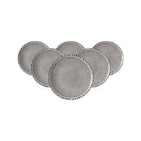 DESSERTTELLER Natura Grau ø 20,5 cm 6er Set - Grau, Keramik (20.5cm) - Ritzenhoff Breker