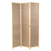 RAUMTEILER Bastia II 3-tlg. Bambus Holz - Naturfarben, Holz (120/170/3cm) - DESIGN DELIGHTS