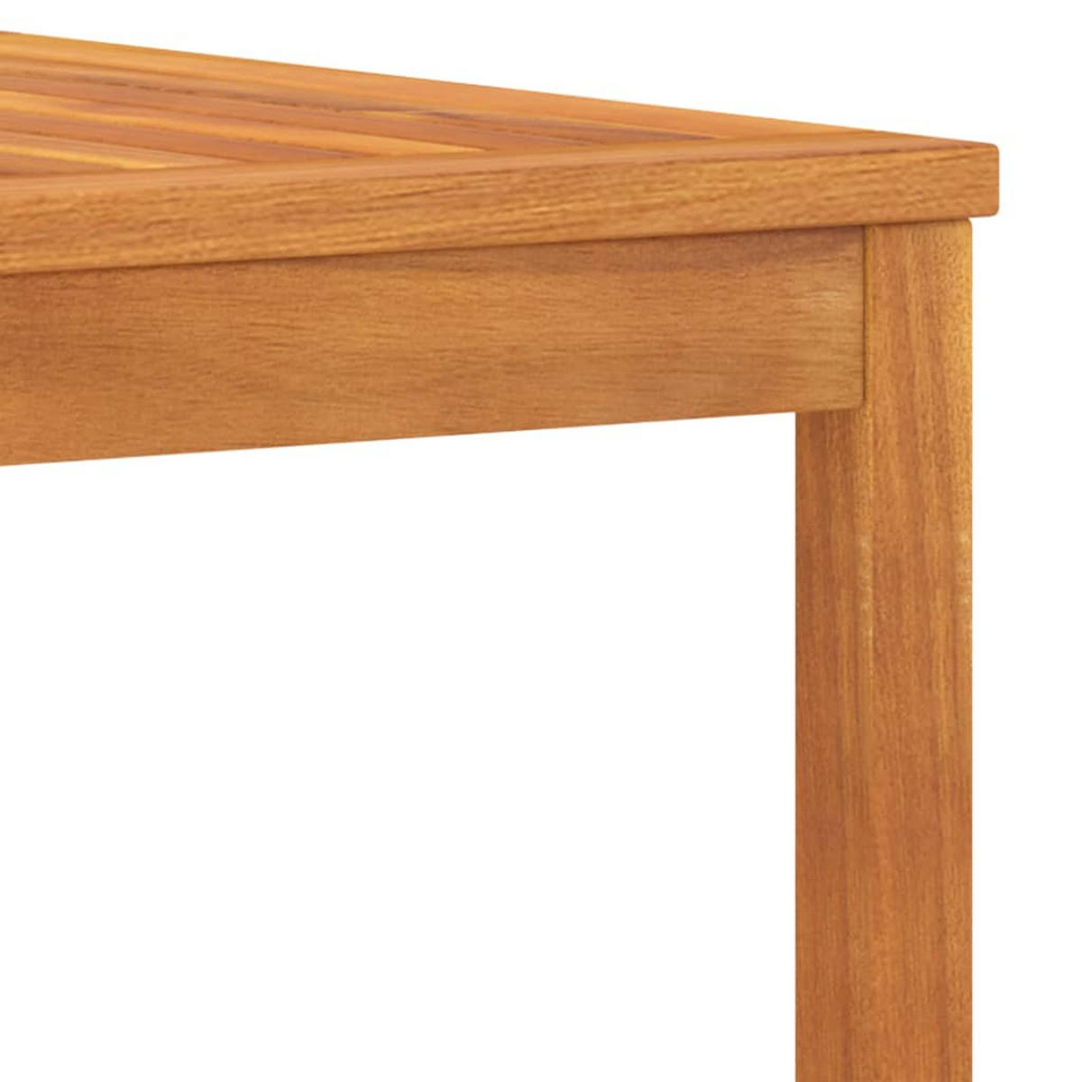 GARTEN-LOUNGE-SET 5Er Set Mit Auflagen Massivholz Akazie - Grau, Holz - vidaXL