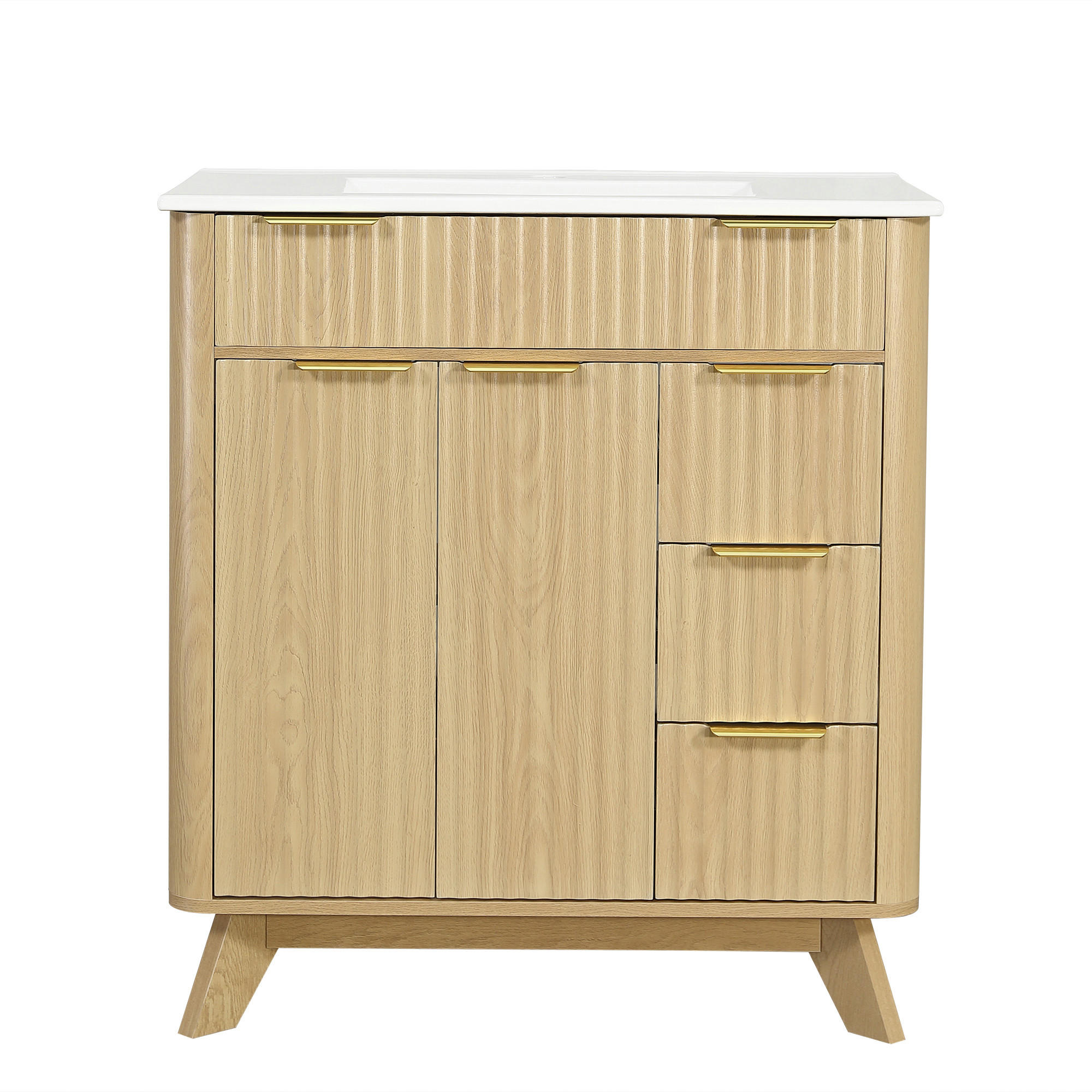 FLIEKS KOUPELNOVÁ SKŘÍŇKA, vlnitý design, 81 cm
