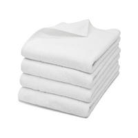 HANDTÜCHER, 4er-Set, 50x100 cm, 100% Baumwolle, Weiß - Weiß, Textil (50/100cm) - Zollner