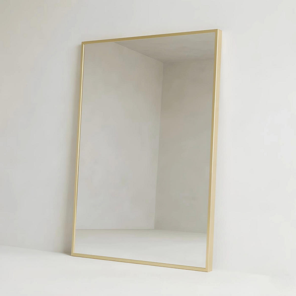 WANDSPIEGEL Skarp 60 x 80 cm - Goldfarben, Glas (80/60/3cm) - EDAXO