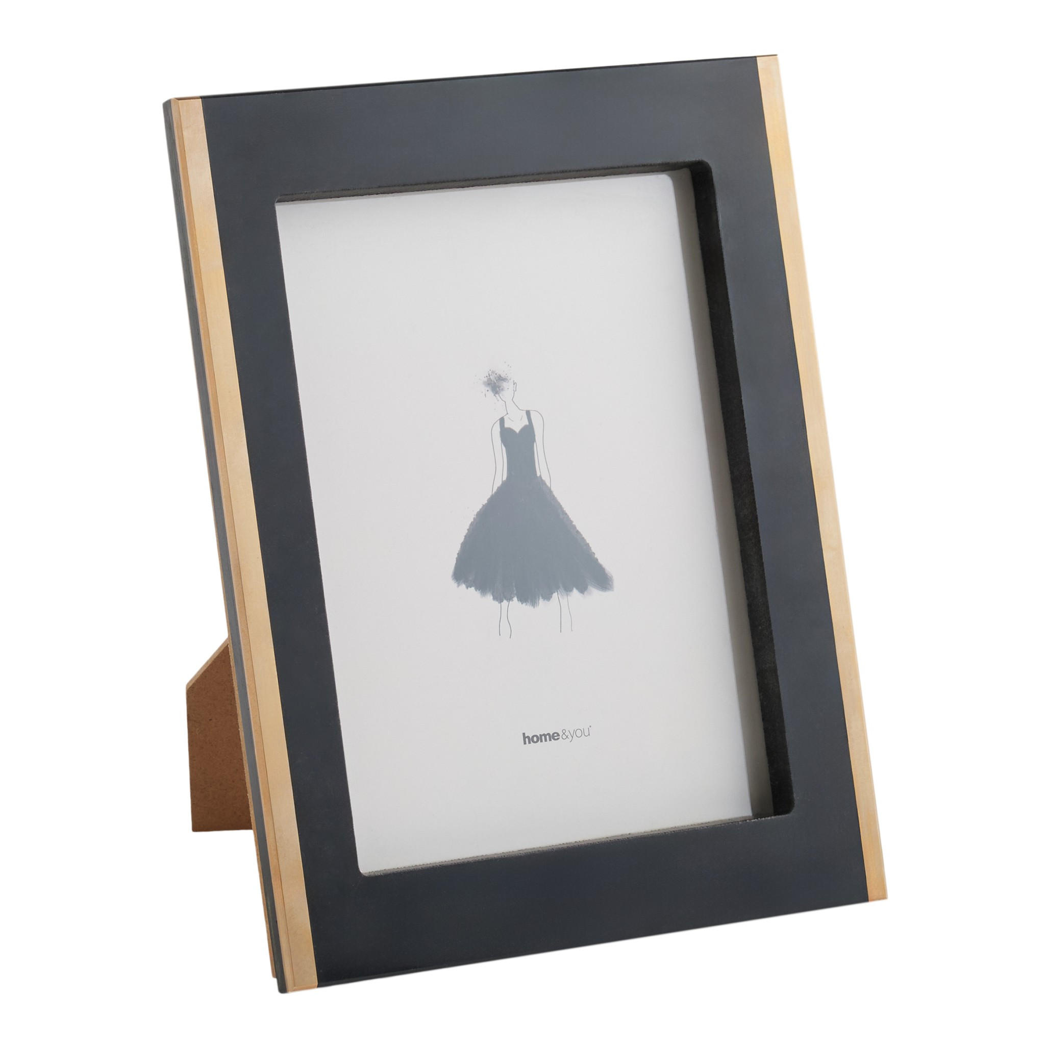 RAHMEN Marmoris - Schwarz, Stein (1.3/23.5/18cm) - home&you