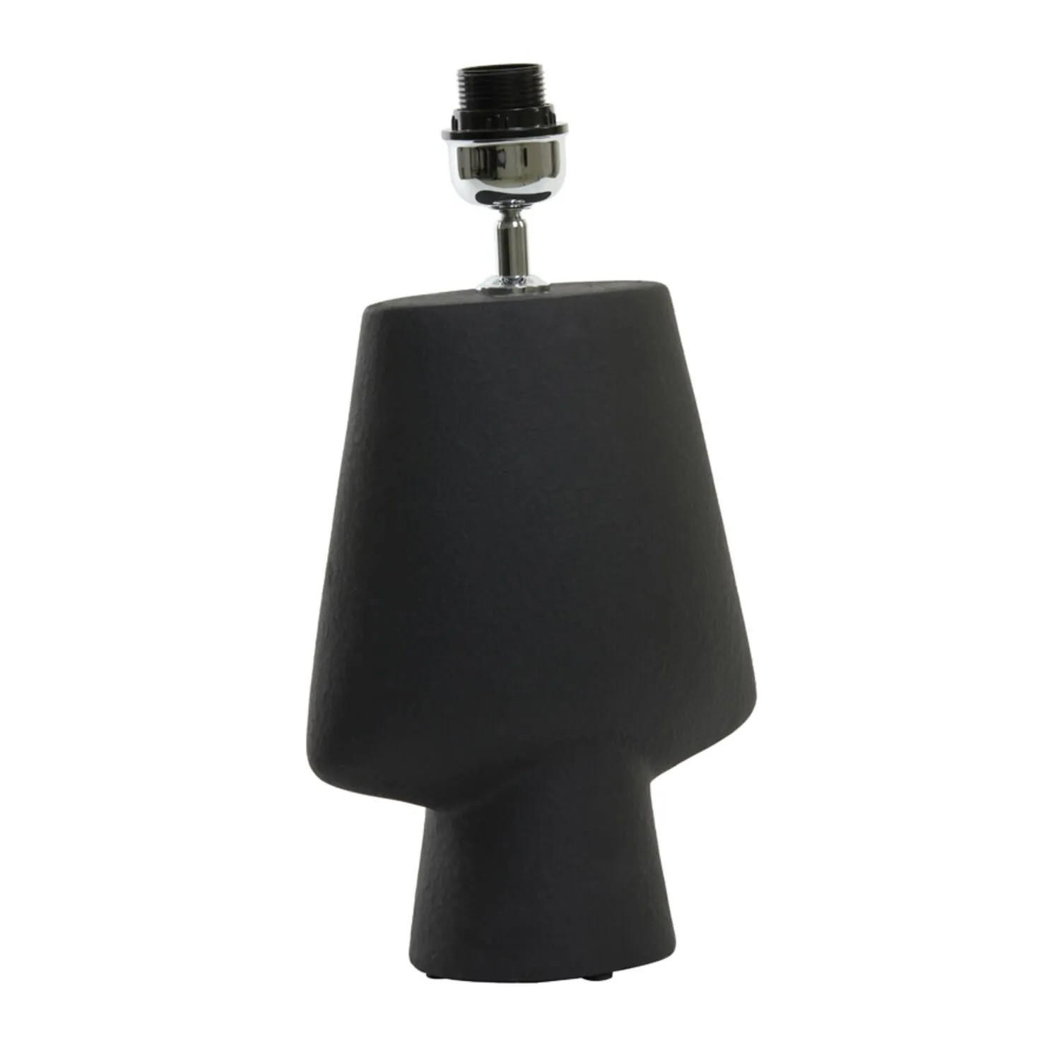 LAMPENFUSS CIARA 40 x 23 cm, schwarz, Keramik - Schwarz, Keramik (36/23/40cm) - Light & Living