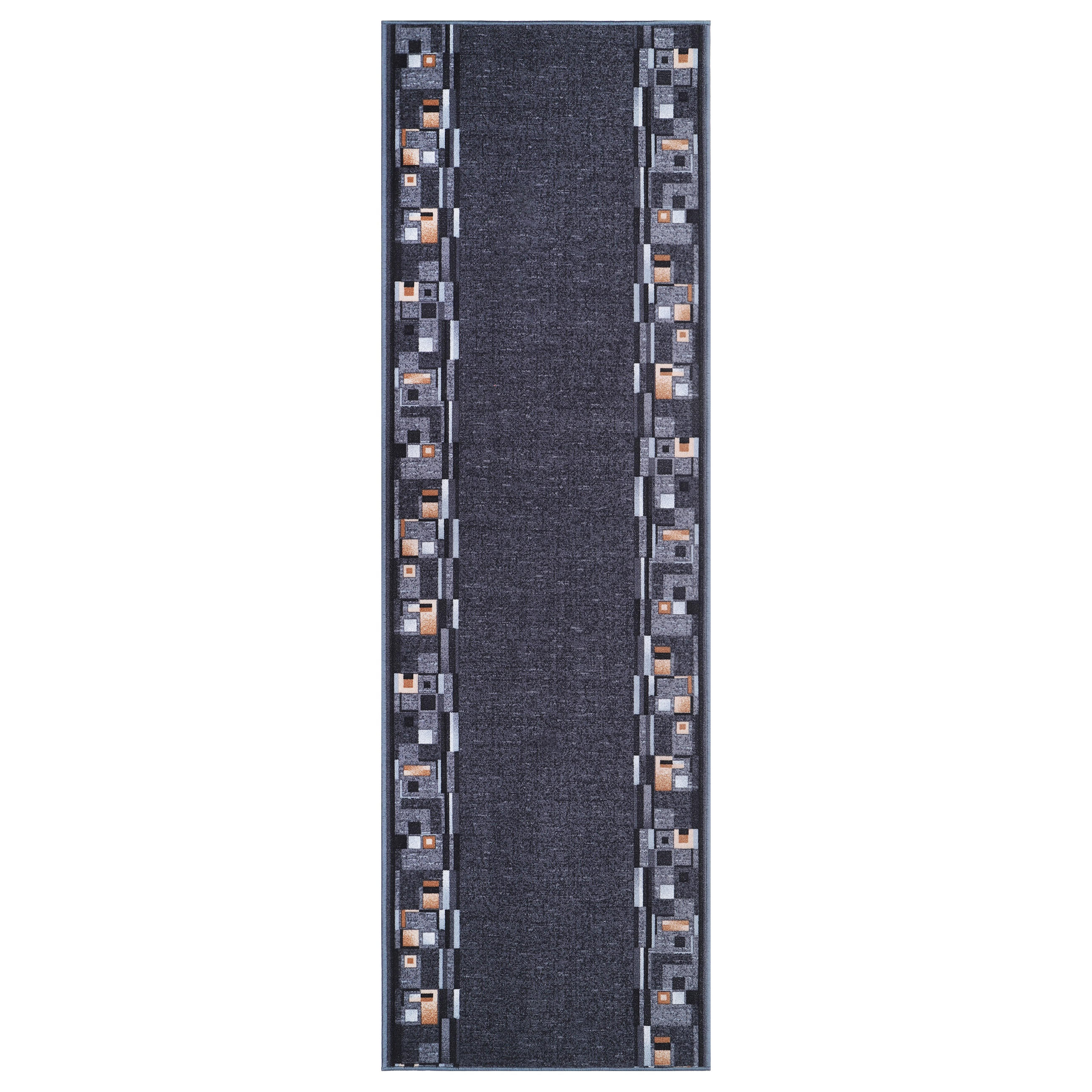 TEPPICHLÄUFER Anti-Rutsch Hellgrau rutschfest Gummiunterlage 67/600 cm - Hellgrau, Textil (67/600cm) - Tapiso