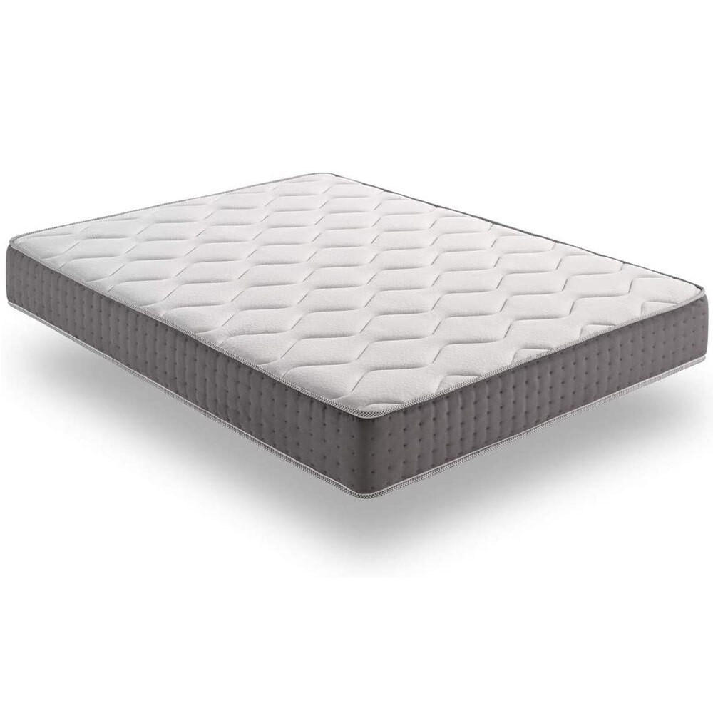 MATRATZE 200x200 Selbstkühlung H2/H3 19 cm - Weiß, Textil (200/200cm) - Simpur