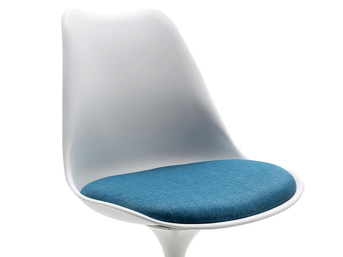 STUHL - Polypropylen & Metall - Blau und Weiß - XAFY - Blau, Kunststoff (56.5/82/49cm) - Vente-Unique