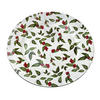 UNTERSETZER Blanche Festive Rot 33/33/2 cm Kunstoff - Dunkelrot, Kunststoff (33/2cm) - Mondex