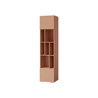 REGAL Lorin 2D LO04 - Rosa, Holzwerkstoff (45/195/40cm) - MIRJAN24