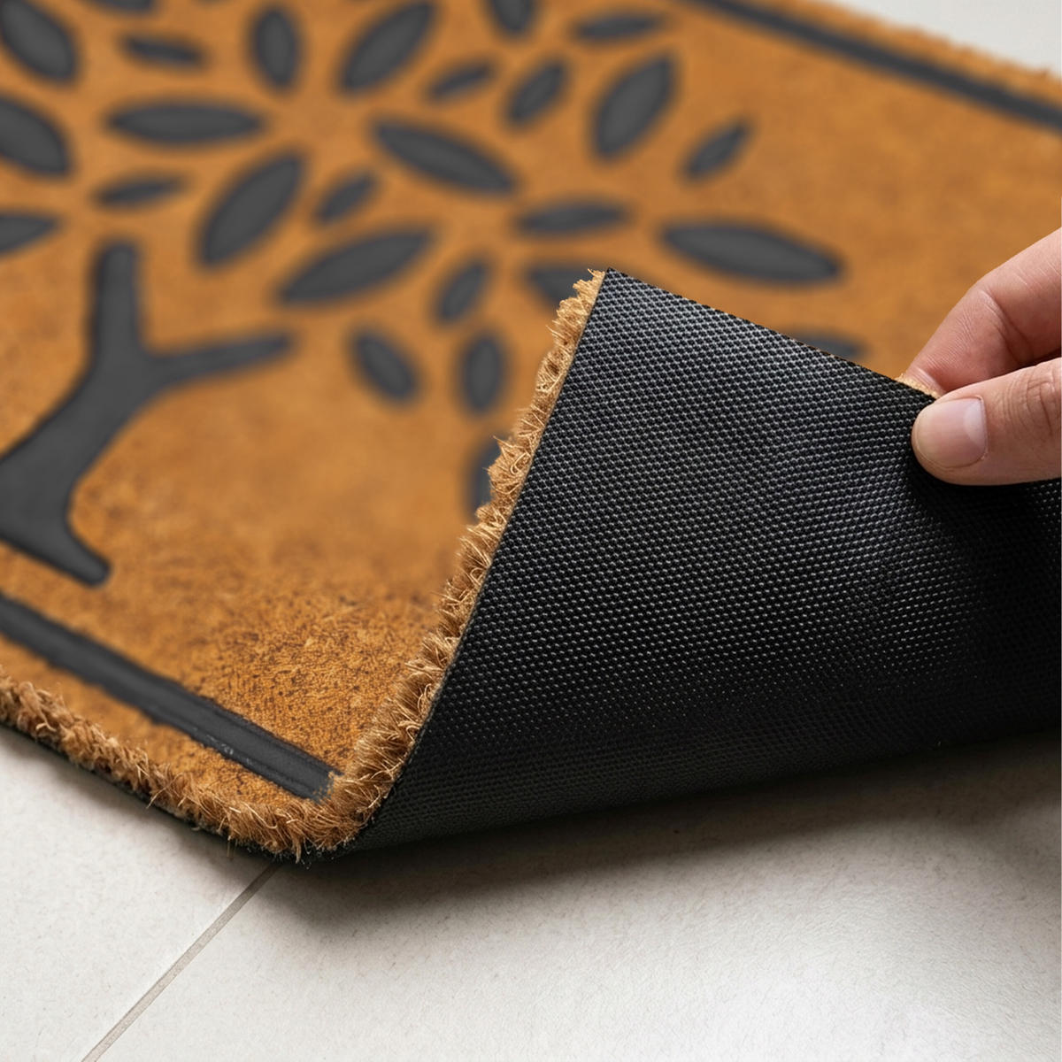 ROHOŽ - viacfarebná, textil/plast (60/40cm) - Relaxdays