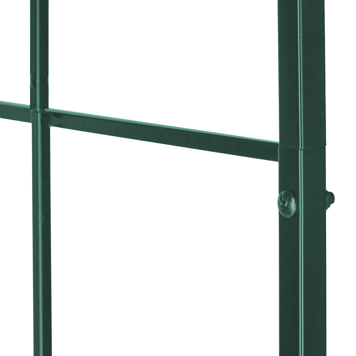 ROSENBOGEN - Dunkelgrün, Metall (110/224/41cm) - Relaxdays