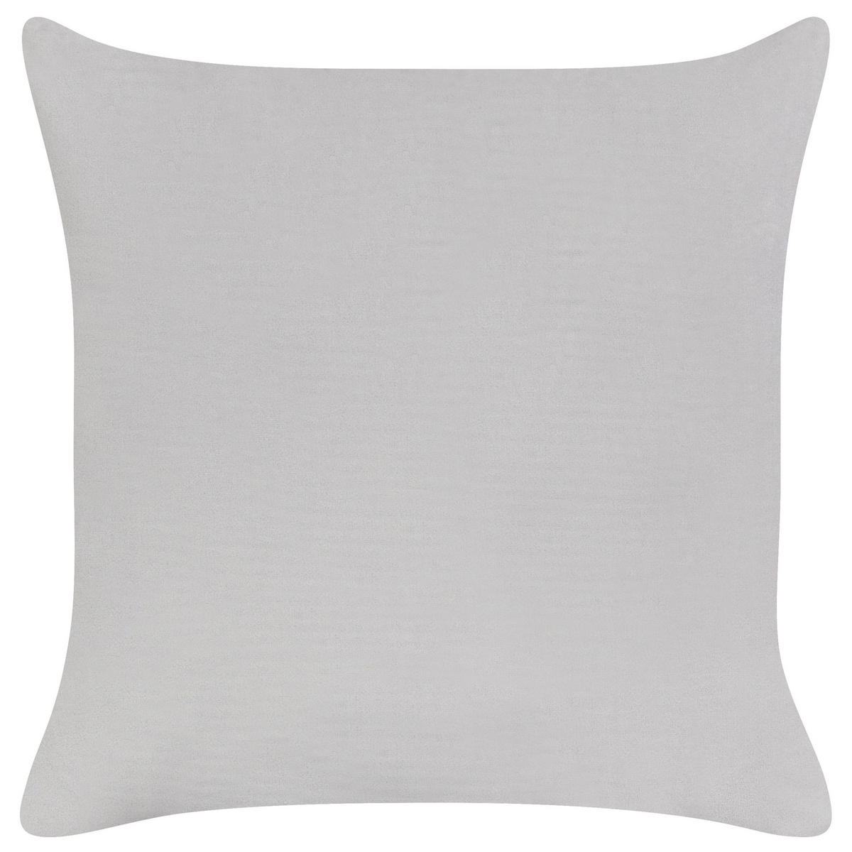 DEKOKISSEN 2er-Set Grau 45/45 cm Sweetener - Rot/Weiß, Textil (45/45cm) - Beliani