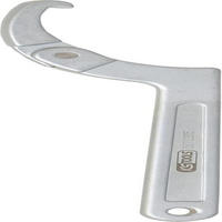KS TOOLS Gelenk-Hakenschlüssel mit Nase, 114-158mm ( 517.1305 ) - Multicolor, Kunststoff (90/268/36cm) - KS Tools