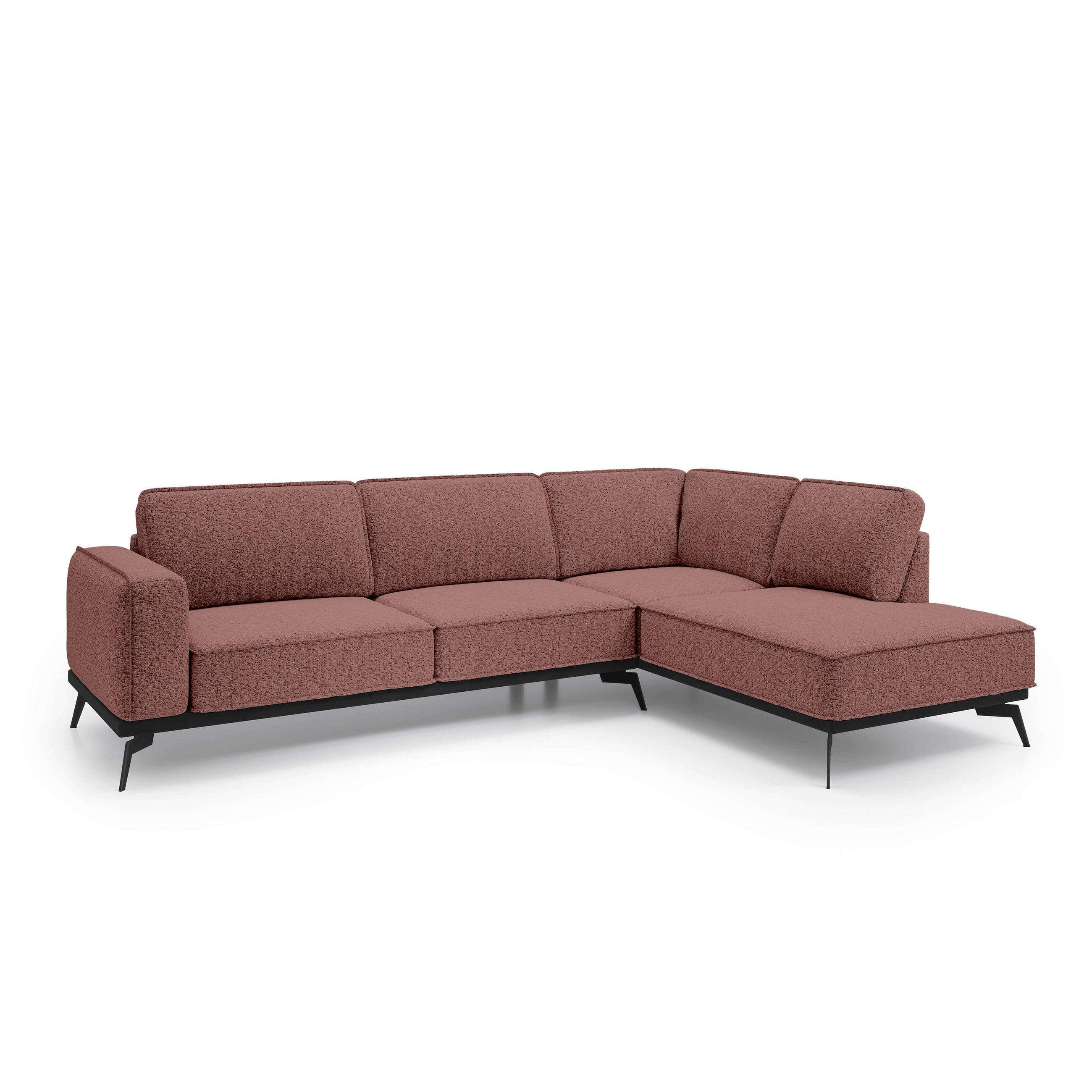 ECKSOFA Rosalia Multicolor - Multicolor, Textil (293/90/200cm) - Pillovely