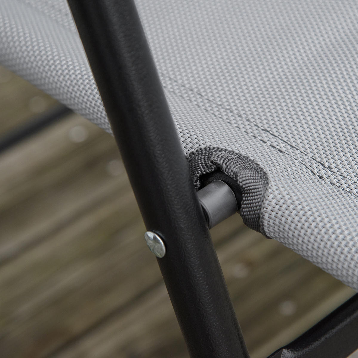 BALKONSET 3-teilig DE-14108 Grau - Grau, Metall - ComfortXL