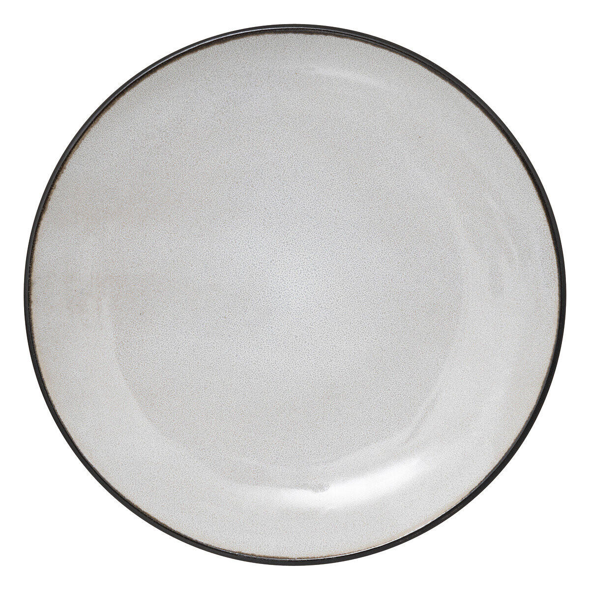SPEISETELLER Diane Ø 21 cm - Hellgrau, Keramik (21cm) - Secret de Gourmet