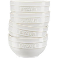 SCHÜSSEL Creme 12/12/6.1 cm 405081530 - Creme, Keramik (12cm) - Staub